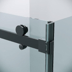 Душевой уголок Grossman Classic 160х80 120.K33.04.1680.21.00 стекло прозрачное/профиль черный матовый