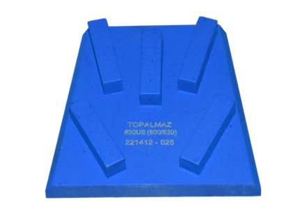 ULTRASOFT Франкфурт алмазный шлифовальный для особо твёрдого бетона (М700 и выше). #30, 50, 100 грит. 5 сегментов