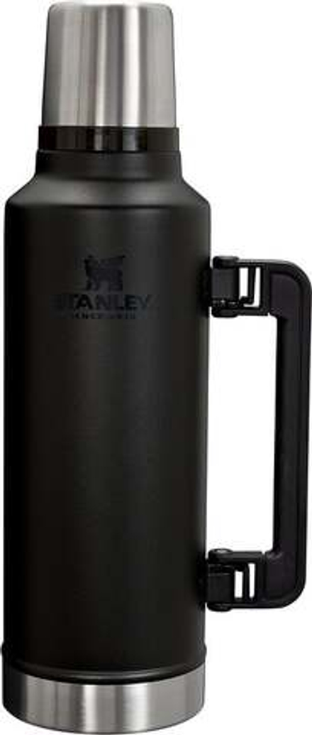 Термос Stanley, Legendary Classic Black 2.0, 2,3 л, нержавеющая сталь, чёрный