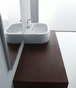 Раковина Kerasan Flo 60 3142bi*1 белая