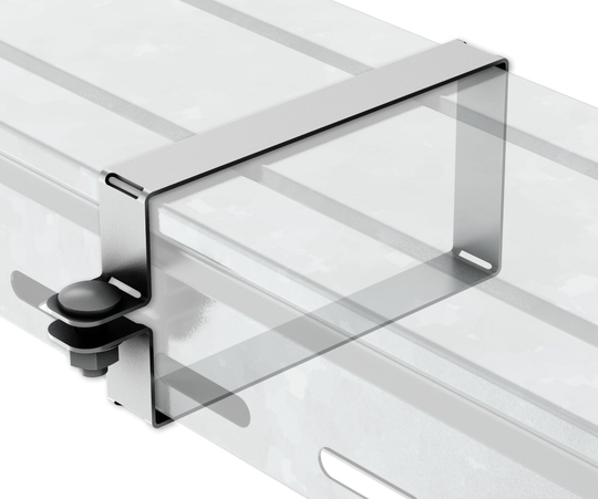 Хомут крышки лотка 110х200мм универсальный EZ IEK