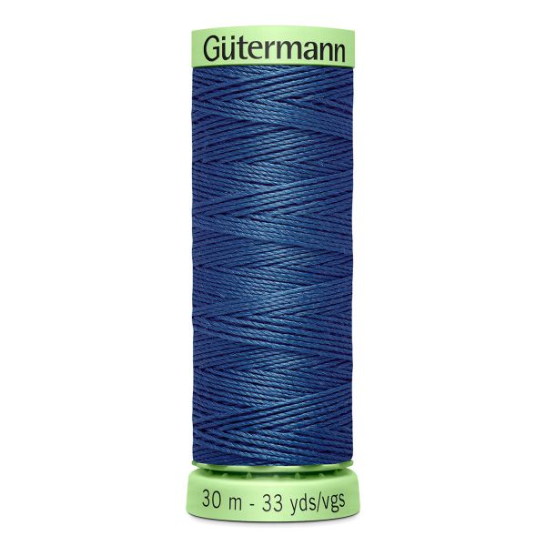 Нитки отделочные Gutermann Top Stitch 30 (30 метров), 5 кат. | 068 серо-синий