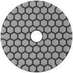 39854 Алмазный гибкий шлифовальный круг АГШК 100 мм, Р 400 (липучка), сухое шлифование FIT