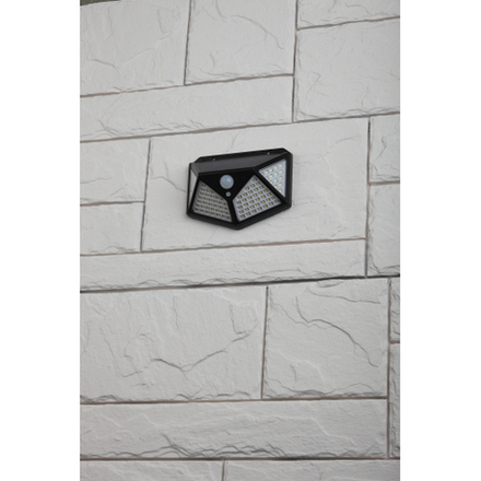 Светильник уличный ЭРА ERAFS100-04 на солнечной батарее настенный с датчиком движения 500 lm