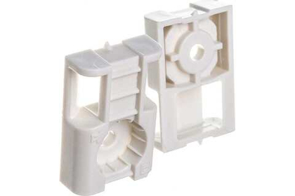 Площадка под стяжку для монтажного пистолета белая(100шт/1500шт уп/кор) Промрукав PR13.0343