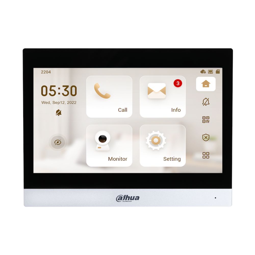 IP видеодомофон 10" DHI-VTH8641KMS-WP