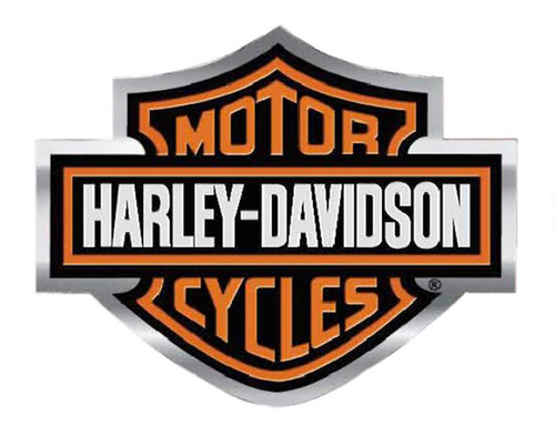 Наклейки Bar & Shield Logo Bendable Aluminum Harley-Davidson