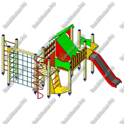 Детский игровой и спортивный комплекс «Весёлые Приключения»