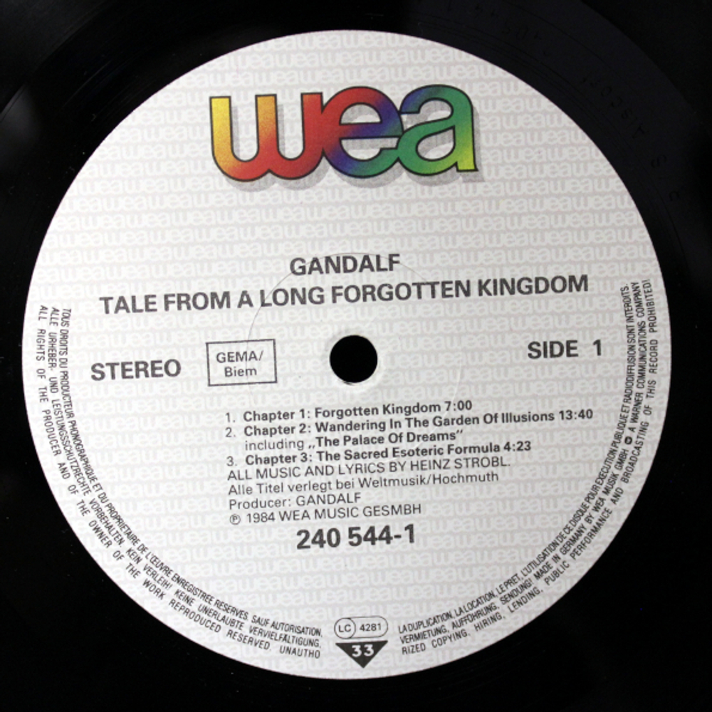 Gandalf / Tale From A Long Forgotten Kingdom (LP)