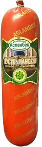 Колбаса Асланбек полукопченая мусульманская кг
