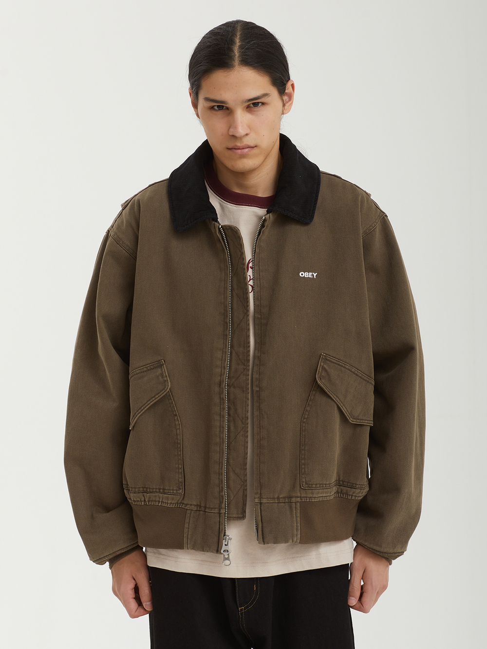 Мужская Куртка Obey Fade Wash Cwu