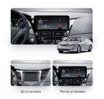 Магнитола для Hyundai Sonata 6 YF 2010-2013 - Teyes LUX ONE ROUND монитор 12.3" 2K QLED на Android 10, CarPlay, 4G SIM-слот