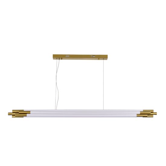 SL6237.303.58 Светильник подвесной ST-Luce латунь/белый LED 1*58W 4000K DALLAMOS