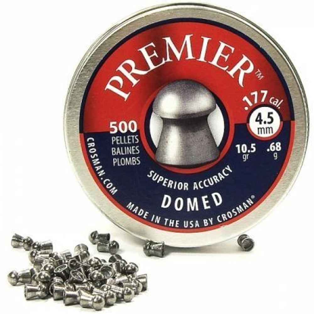 Пули "Crosman Premier Domed" кал.4.5 мм (500 шт)