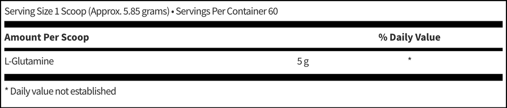 Klaire Labs L-GLUTAMINE powder 351 gr.