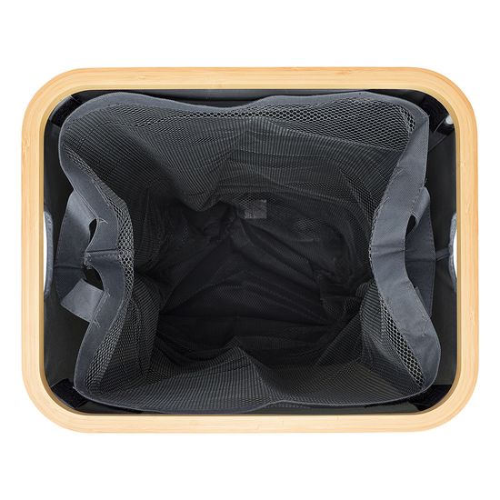 Корзина для белья neat tall, 41х35х74 см, серая