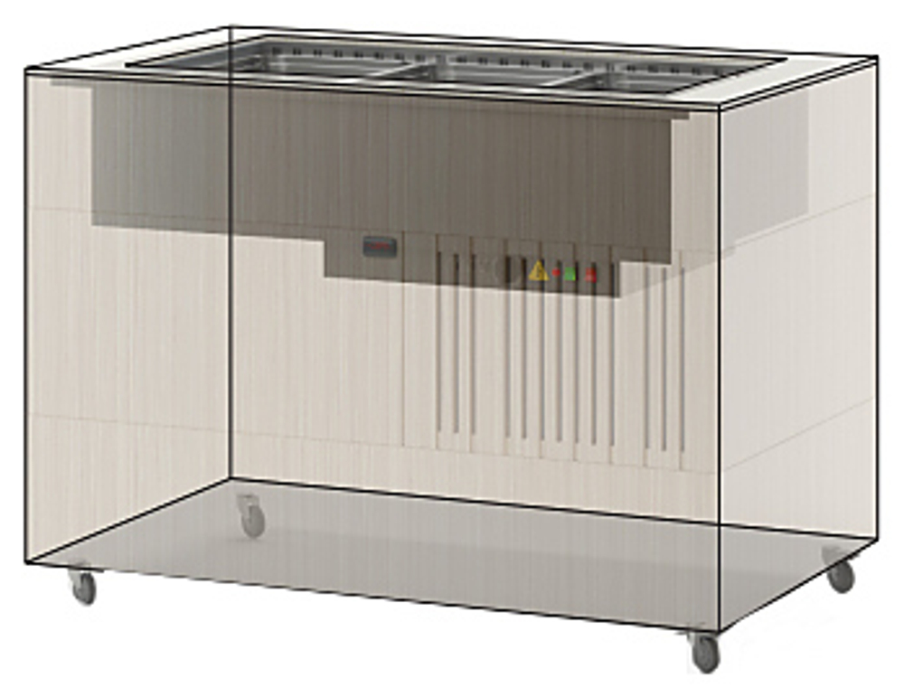 Салат-бар тепловой ТММ Антарес-Премиум ВВМТ/АПН 4 GN1/1 (1500х750х1350)