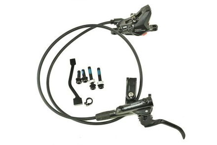 Тормоз дисковый гидравлический,перед.SHIMANO DEORE 6100,ручка торм.с ротором180мм,гидролиния850мм,AM