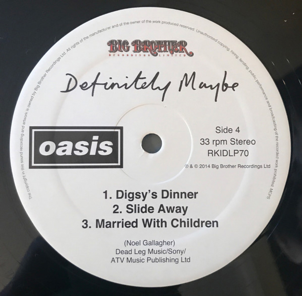 Oasis / Definitely Maybe (2LP)