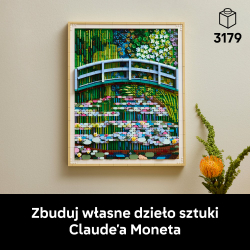 Конструктор LEGO Art 31220 Клод Моне — Мост над прудом с кувшинками — фото 5