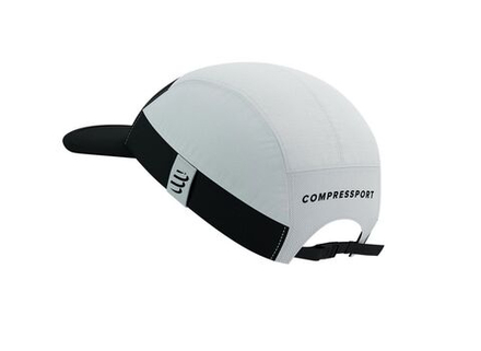 Теннисная кепка Compressport 5 Panel Light - white/black
