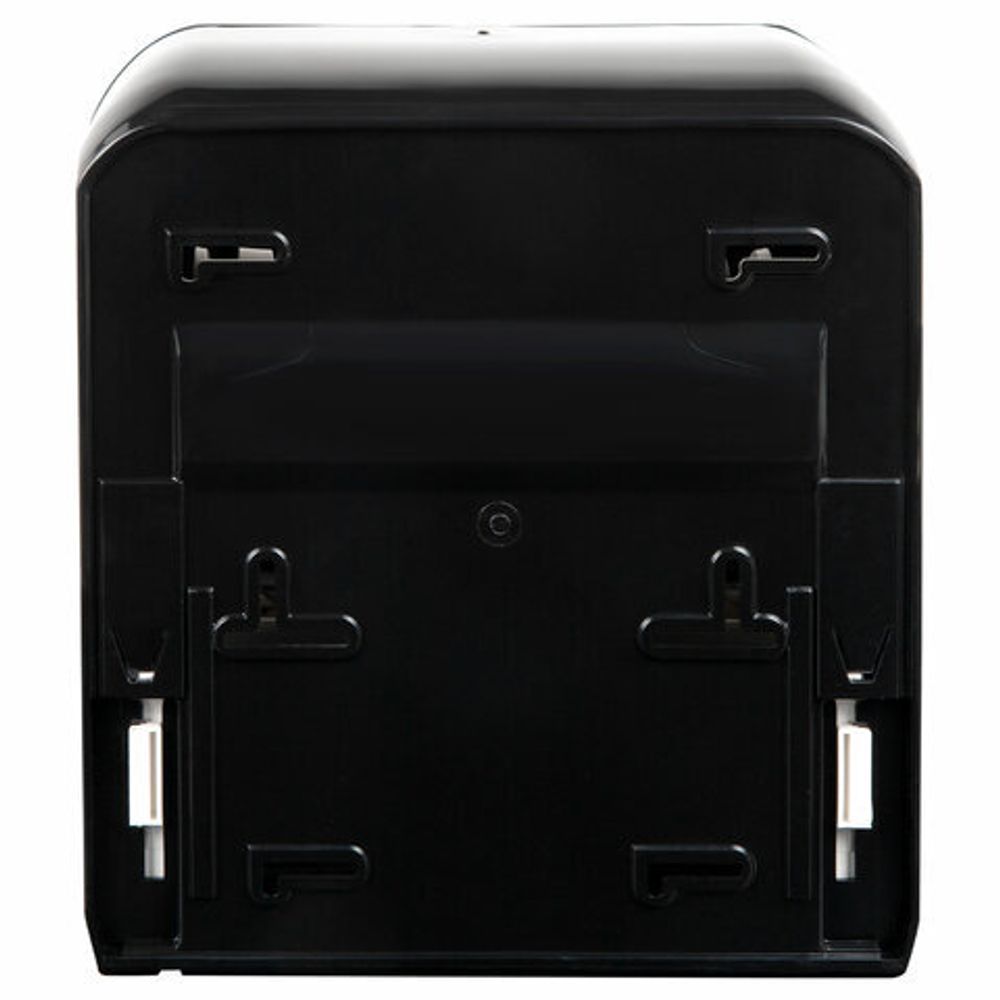 Диспенсер для полотенец в рулонах с автоотрезом листа EXTRA LAIMA PROFESSIONAL, (система H1), черный, ABS-пластик, 609476, 303053