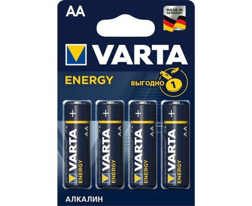 Элемент питания Varta 4106.213.414 Energy LR6/316 BL4