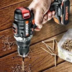 WORX WX175 аккумуляторная дрель-шуруповерт (2 x 2 Ач, ЗУ)