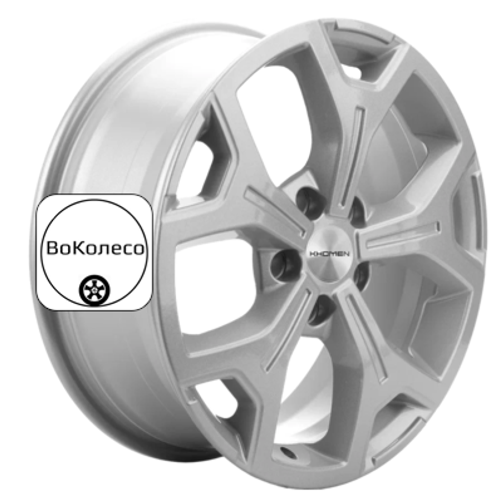6,5x17/5x112 ET50 D66,6 KHW1710(2) (Mercedes Vito) F-Silver Khomen Wheels