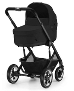 Коляска Cybex Talos S Lux BLK complete Aton S2 Lava Grey Base One 4 в 1 Moon Black с дождевиками