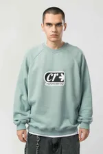 Купить Толстовка Codered крюнек Firm Wide No CR Серо-Голубой Темный Толстовка Codered крюнек Firm Wide No CR Серо-Голубой Темный