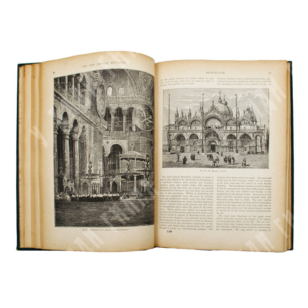 The New Popular Educator. Новый популярный педагог -. в 8 т., 1-8т. -Лондон. Cassell, Limited. 1899