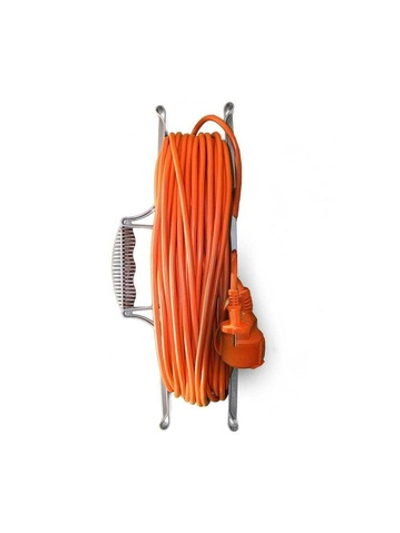 Удлинитель-шнур на рамке 1х50м без заземл. 6А IP44 УШ-6 ПВС 2х0.75 UNIVersal 9632020