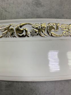 Белый "Ажур" (5см) декоративная планка (бленда)