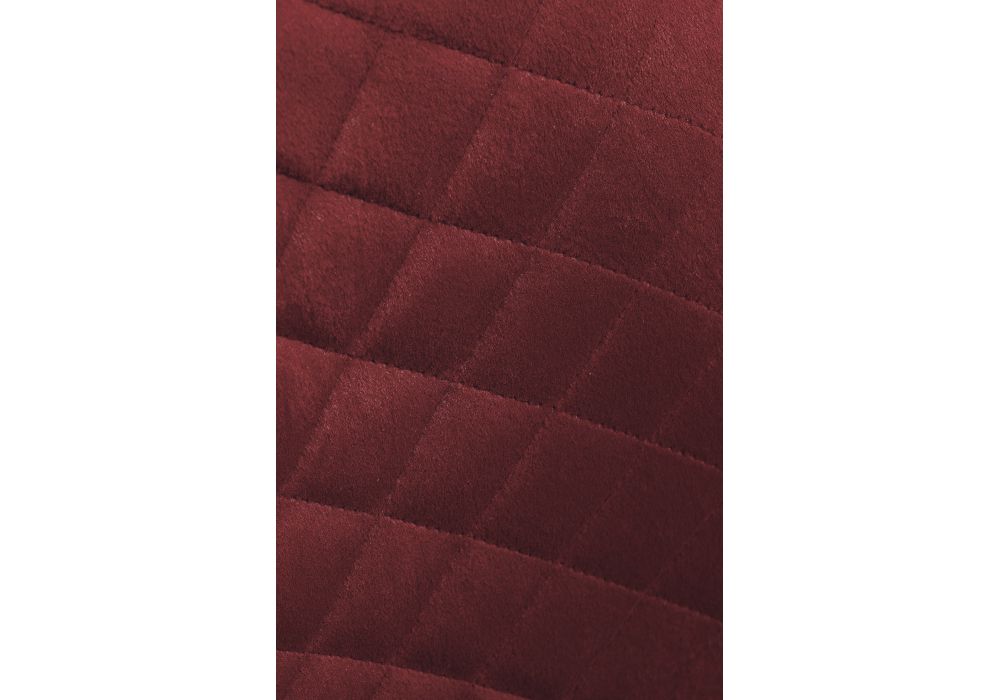 Стул на металлокаркасе Dabl wine red / gold