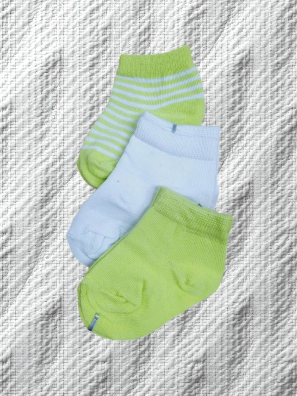 К 9505-3 Набор носков для детей 3 штуки оранжевый горох