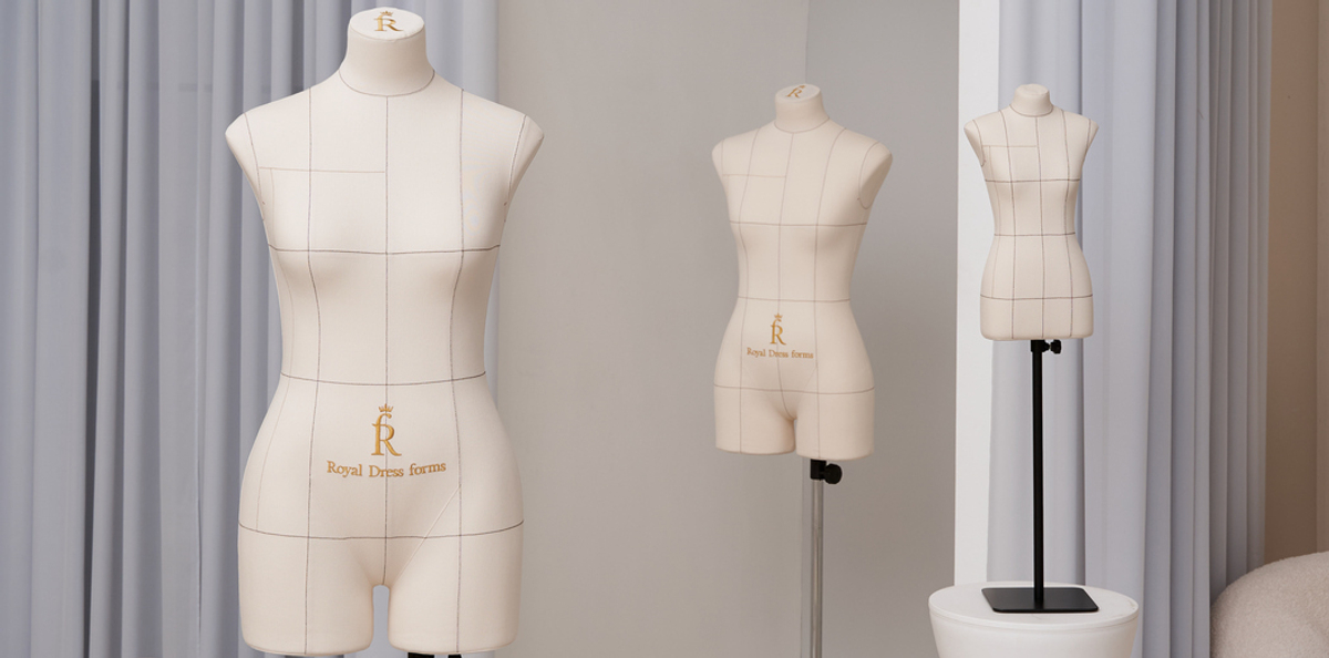 Особенности портновских женских манекенов Моника от компании Royal Dress Forms, Москва