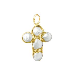 Подвеска Крест Pearly