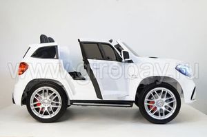 Детский электромобиль River Toys MERCEDES-BENZ GLS63 4WD белый