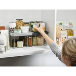 Полка раздвижная cupboardstore, серая