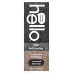 Hello, Epic Whitening, зубная паста без фторидов, активированный уголь, свежая мята и кокосовое масло, 113 г (4 унции)