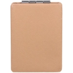 Зеркало косметическое двойное «ФРАТЕЛЛИ», прямоугольник, цвет золото, 9*6см (пакет с подвесом)