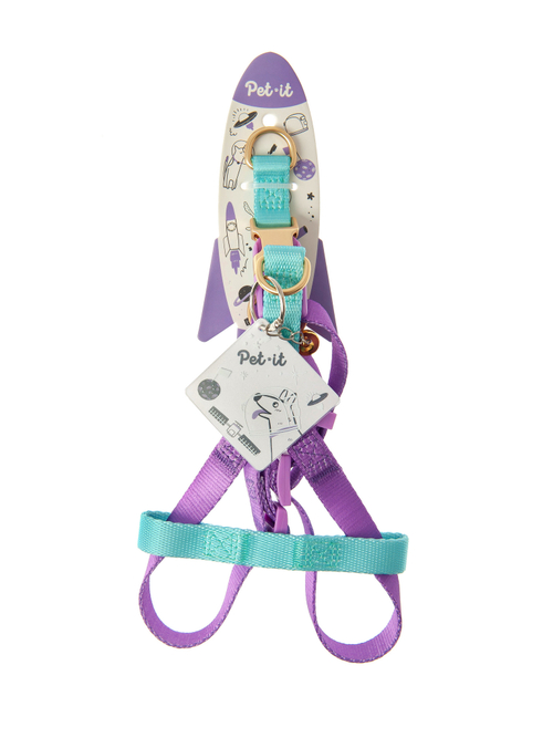 Pet-it Шлейка размер S (36х50 cм) фиолетовая