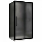 Душевой уголок ABBER Schwarzer Diamant AG30120BMH-S70BM 120х70 стекло матовое/профиль черный