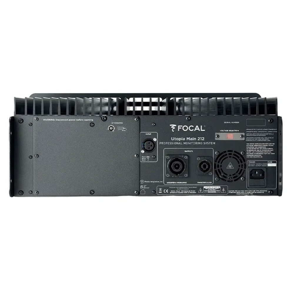 Focal Bundle Utopia Main 212 BE Black Sealed EU