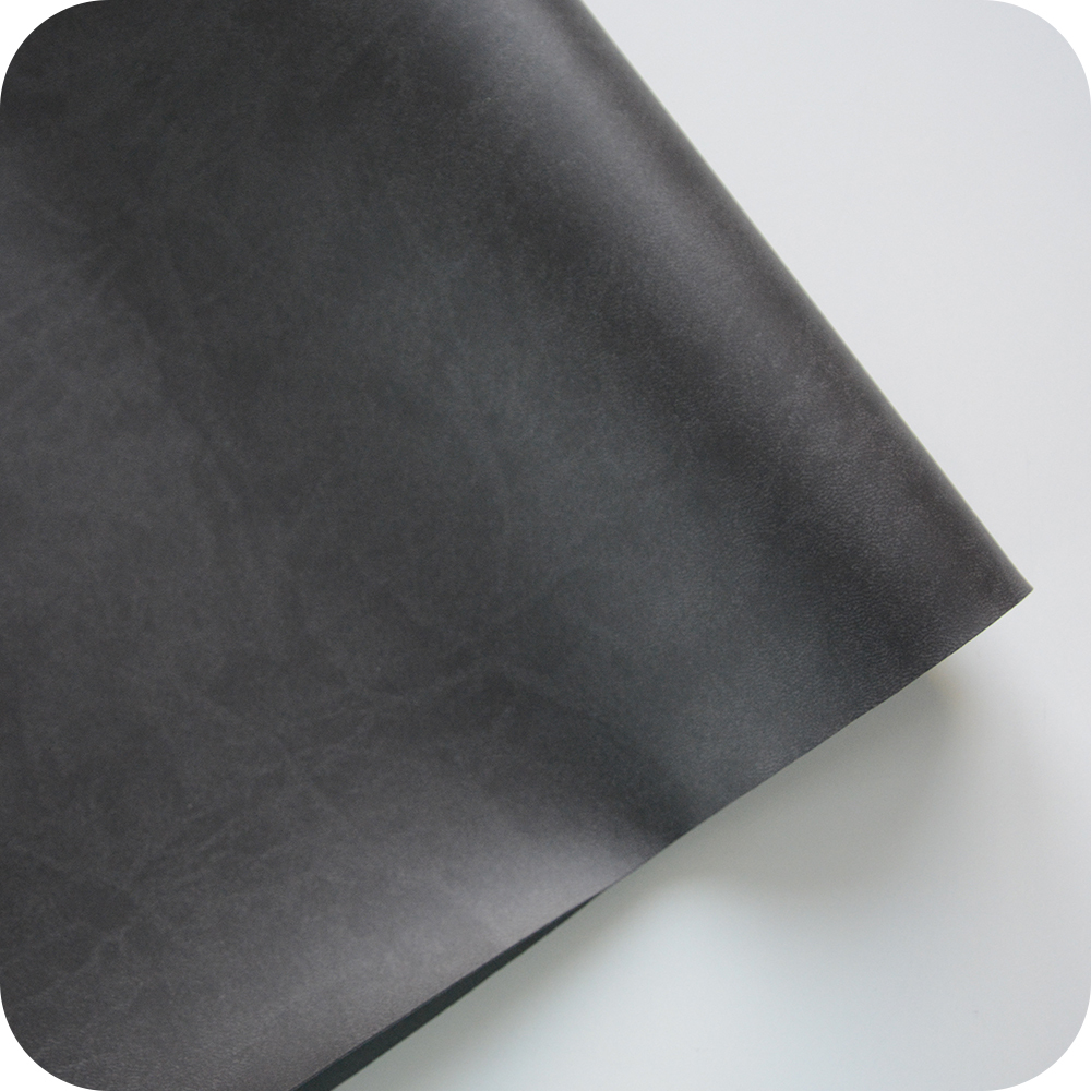 Кожзам переплетный матовый, темно-серый