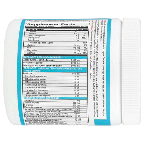 Vibrant Health, Digestive Vibrance, версия 1.0, мандаринский апельсин, 204,4 г (7,2 унции)