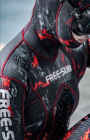 Гидрокостюм женский Free-Sub Carbon Troya Yamamoto 39 5 мм