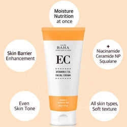 Восстанавливающий крем с 5% витамина Е Cos de Baha EC Vitamin E 5% Facial Cream, 120мл