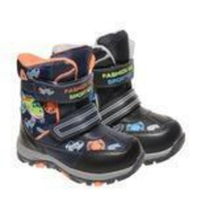 Мифёр Ботинки 28 синий/черный 7018B